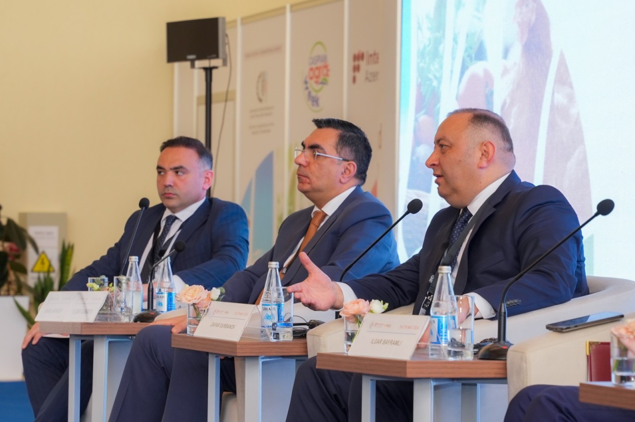 ADAU-nun rektoru beynəlxalq aqrar innovasiya platformasında çıxış edib - FOTOLAR
